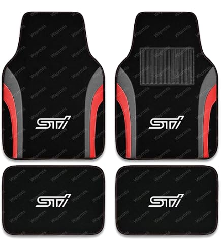 Amazon | スバル 車用フロアマット STI 防水フロアマット レヴォーグ